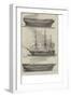 Models of Ships in the Naval Gallery at the South Kensington Museum-Edwin Weedon-Framed Giclee Print