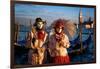 Models of the Venice Carnival, Venice, UNESCO World Heritage Site, Veneto, Italy, Europe-Karen McDonald-Framed Photographic Print