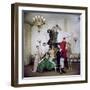 Models Posing in New Christian Dior Collection-Loomis Dean-Framed Photographic Print