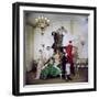 Models Posing in New Christian Dior Collection-Loomis Dean-Framed Photographic Print