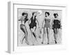 Models Sunbathing, Wearing Latest Beach Fashions-Nina Leen-Framed Premium Photographic Print