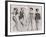 Models Sunbathing, Wearing Latest Beach Fashions-Nina Leen-Framed Photographic Print