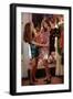 Models Trying on Dresses-Roger Ressmeyer-Framed Premium Photographic Print