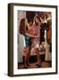 Models Trying on Dresses-Roger Ressmeyer-Framed Photographic Print