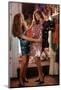 Models Trying on Dresses-Roger Ressmeyer-Mounted Photographic Print