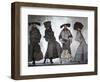 Models Wear Creations by British Fashion Designer John Galliano-null-Framed Photographic Print