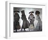 Models Wear Creations by British Fashion Designer John Galliano-null-Framed Photographic Print