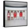 Models Wearing Fashions Designed by Andre Courreges-Bill Ray-Framed Stretched Canvas