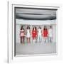 Models Wearing Fashions Designed by Andre Courreges-Bill Ray-Framed Photographic Print