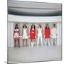 Models Wearing Fashions Designed by Andre Courreges-Bill Ray-Mounted Photographic Print