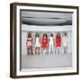 Models Wearing Fashions Designed by Andre Courreges-Bill Ray-Framed Photographic Print