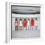 Models Wearing Fashions Designed by Andre Courreges-Bill Ray-Framed Photographic Print