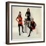 Models Wearing Fashions Designed by Pierre Cardin-Bill Ray-Framed Photographic Print