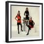Models Wearing Fashions Designed by Pierre Cardin-Bill Ray-Framed Photographic Print