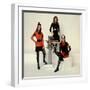 Models Wearing Fashions Designed by Pierre Cardin-Bill Ray-Framed Photographic Print