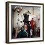 Models Wearing Latest Dress Designs from Christian Dior-Loomis Dean-Framed Premium Photographic Print