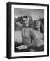 Models Wearing Wool Turtleneck Sweaters Representing the Latest College Fashions-Nina Leen-Framed Photographic Print