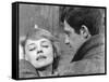 Moderato Cantabile SEVEN DAYS... SEVEN NIGHTS by Peter Brook with Jeanne Moreau and Jean-Paul Belmo-null-Framed Stretched Canvas