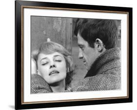 Moderato Cantabile SEVEN DAYS... SEVEN NIGHTS by Peter Brook with Jeanne Moreau and Jean-Paul Belmo-null-Framed Photo