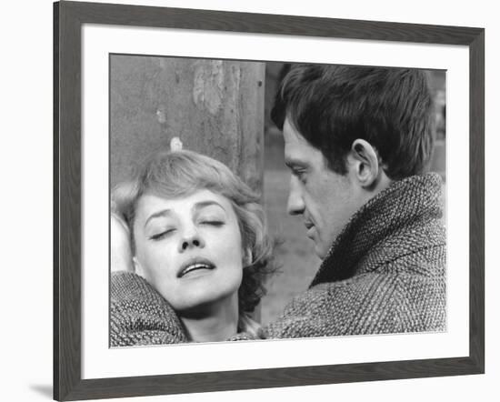 Moderato Cantabile SEVEN DAYS... SEVEN NIGHTS by Peter Brook with Jeanne Moreau and Jean-Paul Belmo-null-Framed Photo