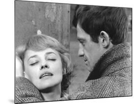 Moderato Cantabile SEVEN DAYS... SEVEN NIGHTS by Peter Brook with Jeanne Moreau and Jean-Paul Belmo-null-Mounted Photo