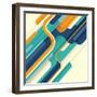 Modern Abstract Illustration in Color. Vector Illustration.-Radoman Durkovic-Framed Art Print