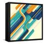 Modern Abstract Illustration in Color. Vector Illustration.-Radoman Durkovic-Framed Stretched Canvas