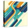 Modern Abstract Illustration in Color. Vector Illustration.-Radoman Durkovic-Stretched Canvas