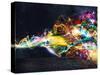 Modern Abstract Motion Banner on Dark-Federico Caputo-Stretched Canvas