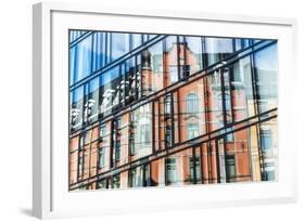 Modern and Antique Architecture in Oslo, Norway, Europe-Carlos Sanchez Pereyra-Framed Photographic Print