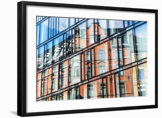 Modern and Antique Architecture in Oslo, Norway, Europe-Carlos Sanchez Pereyra-Framed Photographic Print