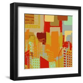 Modern and Resort Living-Yashna-Framed Art Print