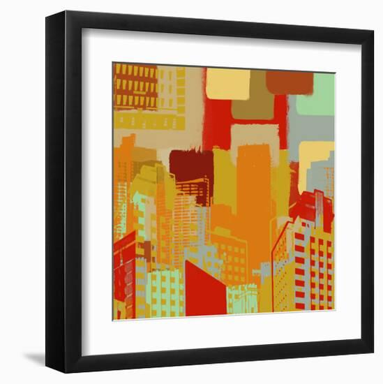 Modern and Resort Living-Yashna-Framed Art Print