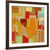Modern and Resort Living-Yashna-Framed Art Print