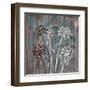 Modern Aqua Floral 1-Filippo Ioco-Framed Art Print