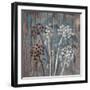 Modern Aqua Floral 1-Filippo Ioco-Framed Art Print