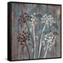 Modern Aqua Floral 1-Filippo Ioco-Framed Stretched Canvas