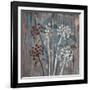 Modern Aqua Floral 1-Filippo Ioco-Framed Art Print