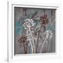 Modern Aqua Floral 2-Filippo Ioco-Framed Art Print