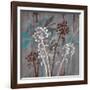 Modern Aqua Floral 2-Filippo Ioco-Framed Art Print