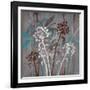 Modern Aqua Floral 2-Filippo Ioco-Framed Art Print