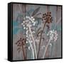 Modern Aqua Floral 2-Filippo Ioco-Framed Stretched Canvas