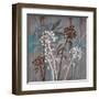 Modern Aqua Floral 2-Filippo Ioco-Framed Art Print