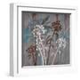 Modern Aqua Floral 2-Filippo Ioco-Framed Art Print