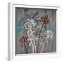 Modern Aqua Floral 2-Filippo Ioco-Framed Art Print