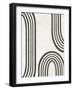 Modern Arc I-June Vess-Framed Art Print