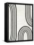 Modern Arc I-June Vess-Framed Stretched Canvas