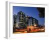 Modern Architecture and Microsoft Building at Tsinghua Scientific Park, Beijing, China-Christian Kober-Framed Photographic Print