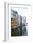 Modern Architecture, Apartments in Sluseholmen, Copenhagen, Denmark, Scandinavia-Axel Schmies-Framed Photographic Print