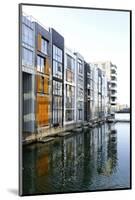 Modern Architecture, Apartments in Sluseholmen, Copenhagen, Denmark, Scandinavia-Axel Schmies-Mounted Photographic Print